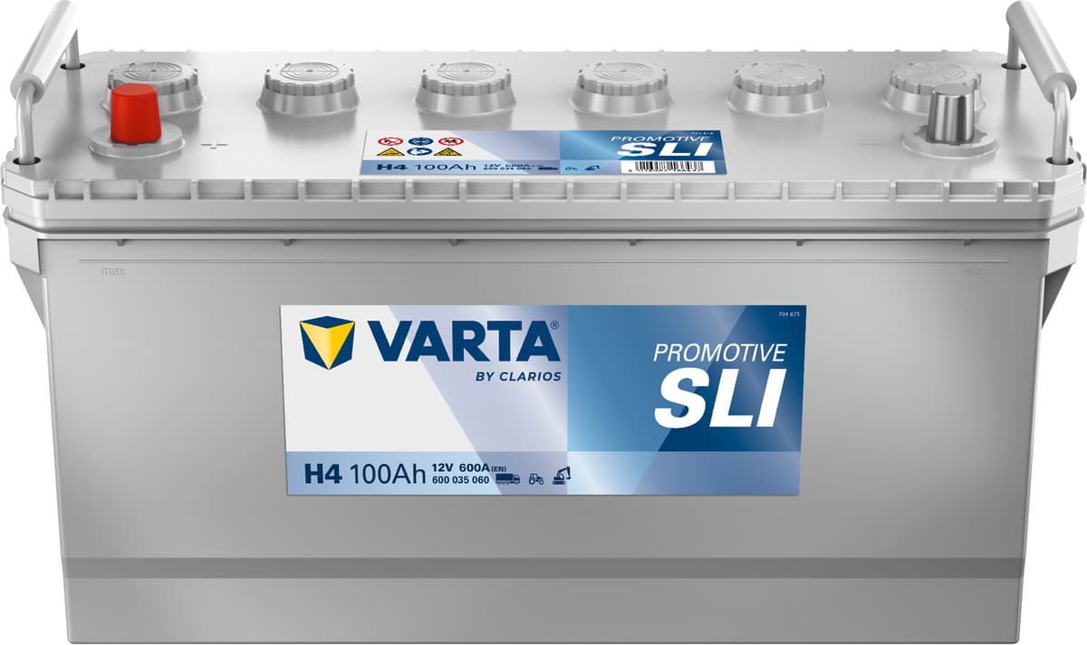 Varta Promotive Black D H4 Truck Battery 12V 100Ah 600A 600035060
