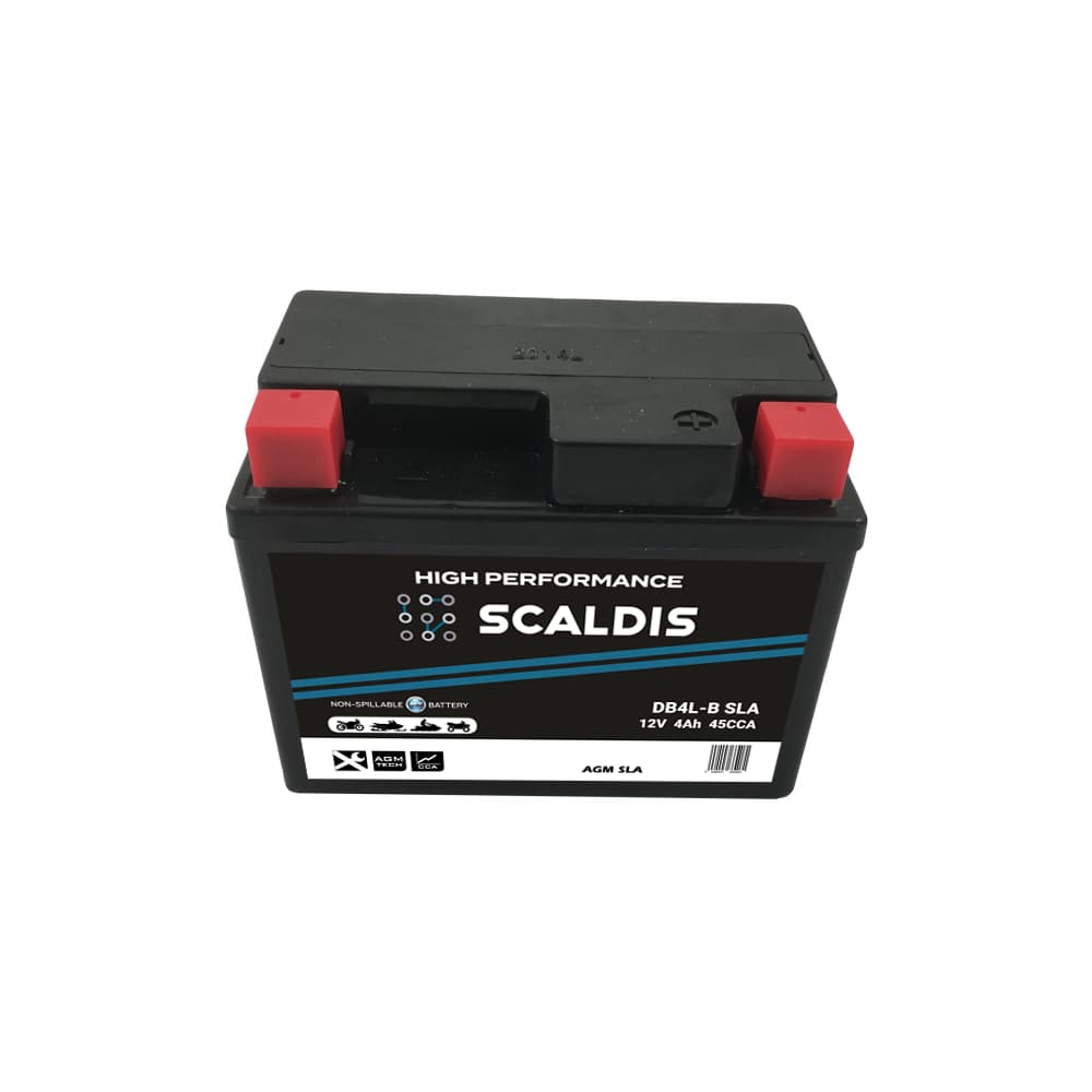 Scaldis HP DB4L-B SLA Motorcycle Battery 12V 4Ah 45A