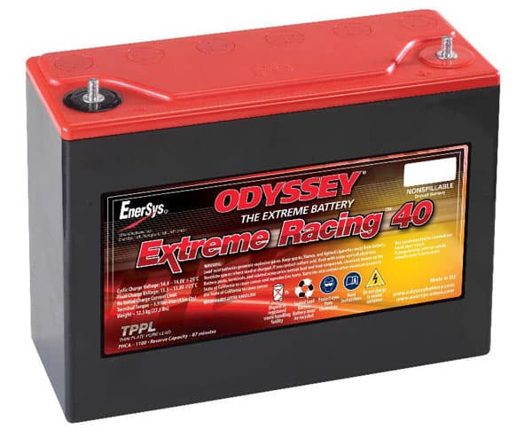 Odyssey PC1100 / Datasafe 12MX200 Pure Lead AGM Battery 12V 45Ah 600A