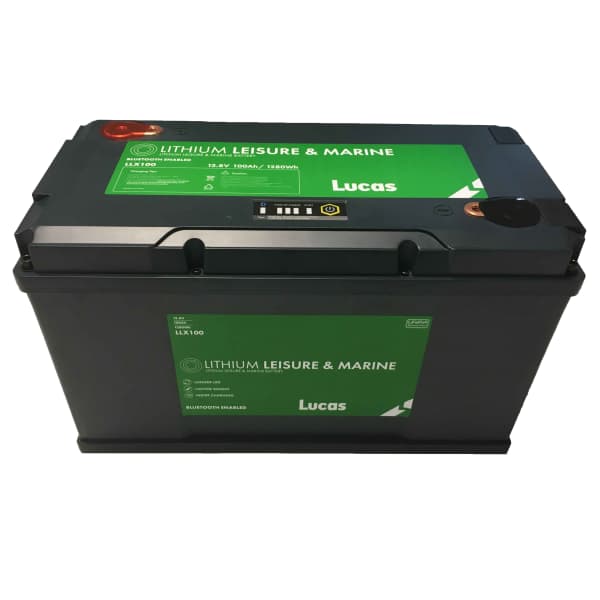Lucas LLX100 LiFePO4 Marine & Leisure Battery 12.8V 100Ah Group 31