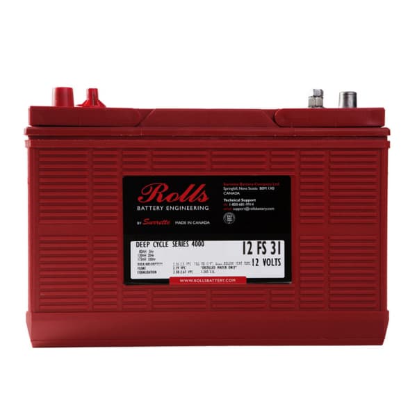 Rolls 12FS130 / 12FS31 Flooded Deep-Cycle Monobloc Battery 12V 130Ah