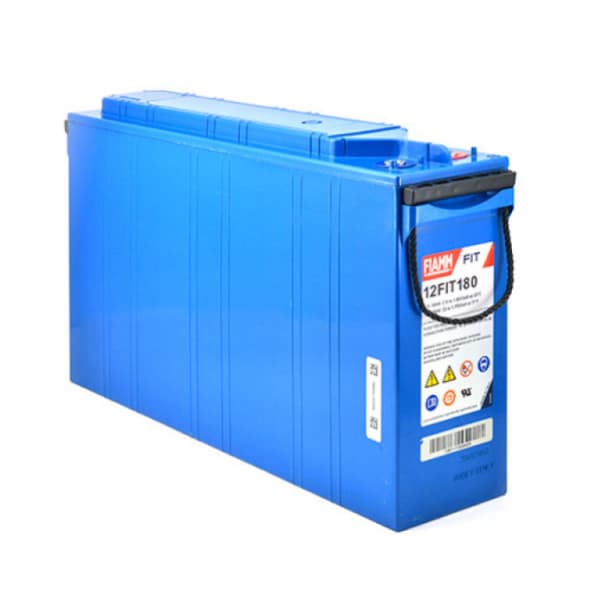 FIAMM 12FIT180 Front-Terminal AGM Battery 12V 180Ah M8