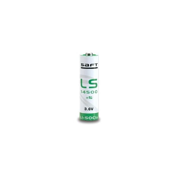 Saft LS14500 AA-Size Lithium Battery 3.6V 2.6Ah Li-SOCl2