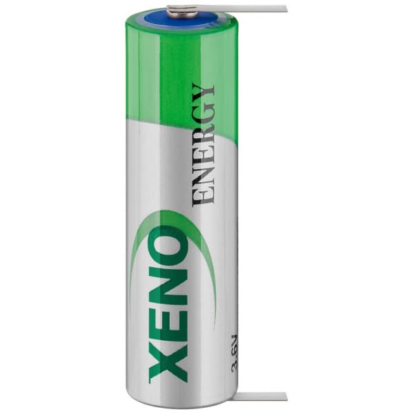 Tadiran ER14505 Lithium AA 3.6V Battery 2000mAh with Fork Tabs