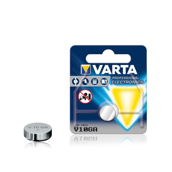 Varta V10GA LR43 1.5V Alkaline Button Cell