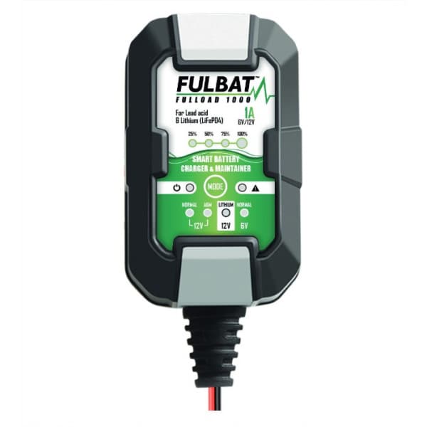 Fulbat Fulload 1000 6V/12V Automatic Battery Charger