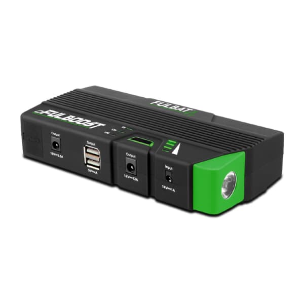 Fulbat Fulboost 12V 15Ah Lithium Jump Starter 300A/600A with Dual USB