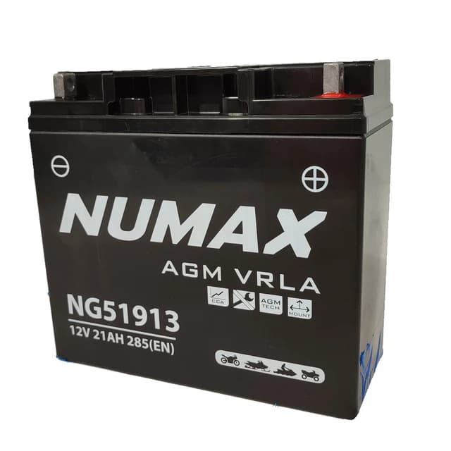 Numax Supreme Gel YG51913 Harley-Davidson Battery 12V 21Ah 285A
