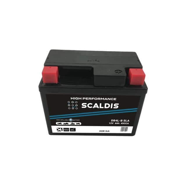 Scaldis HP DB4L-B SLA Motorcycle Battery 12V 4Ah 45A