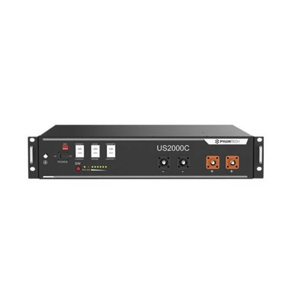 Pylontech US2000C LiFePO4 Solar Storage Battery 48V 50Ah 2.4kWh